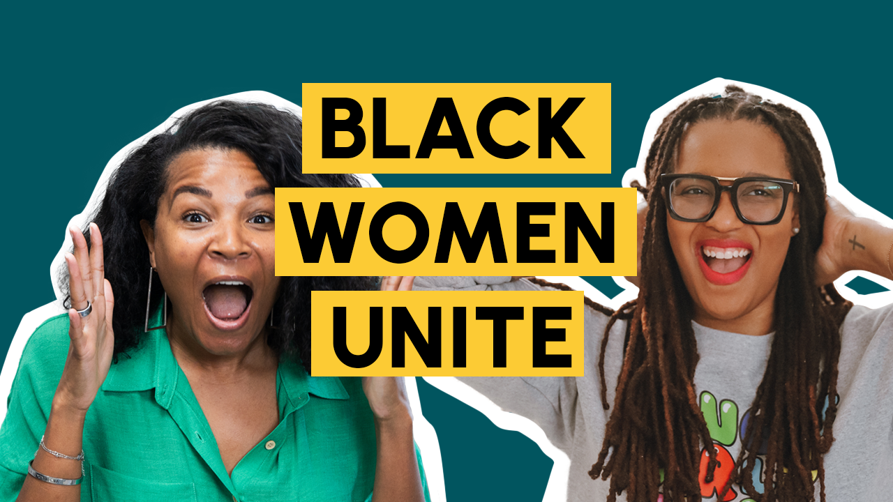 Black Women Unite, Tamika Carlton and Portia James